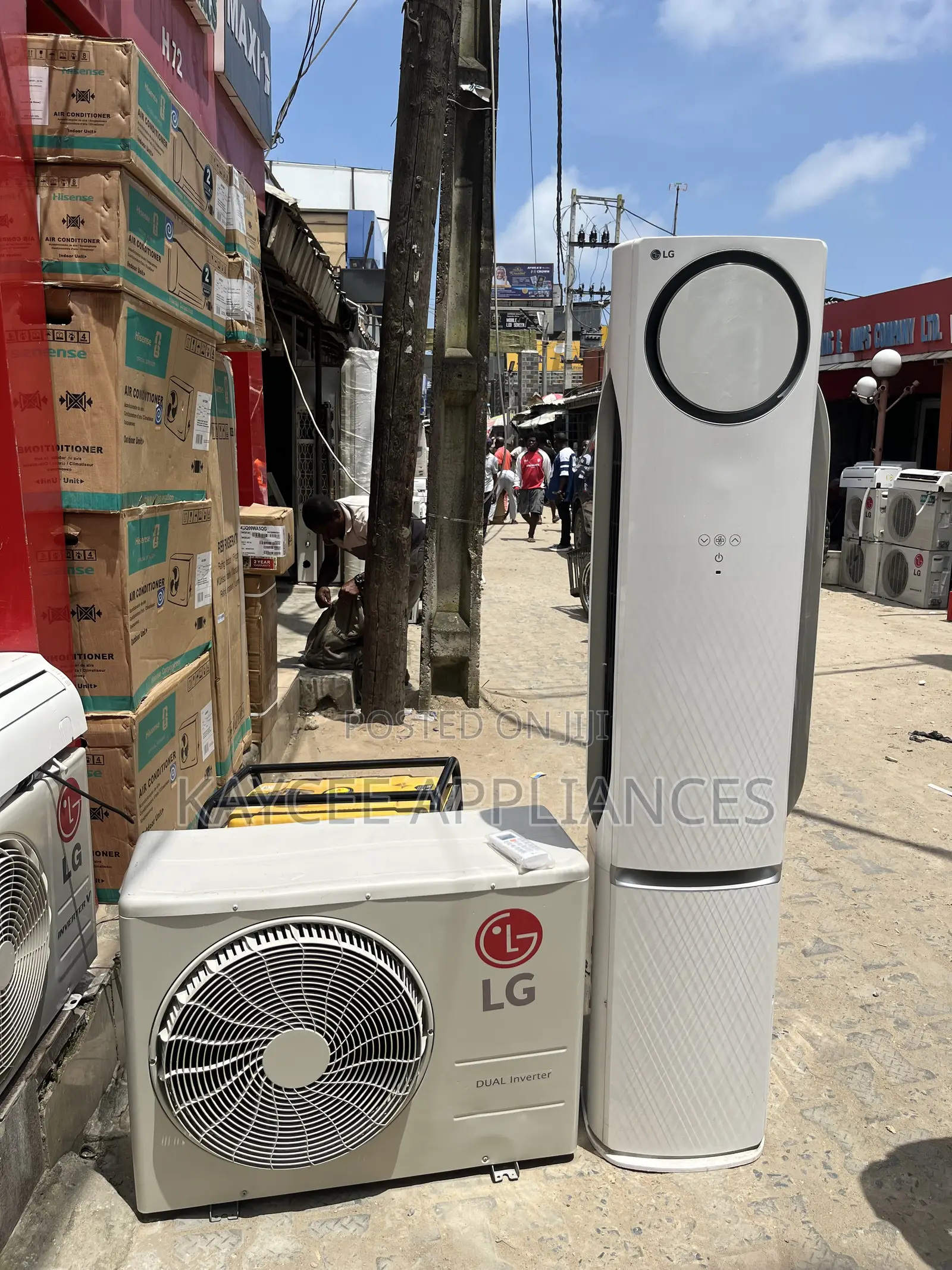 2.5hp LG Floor Standing Air Conditioner