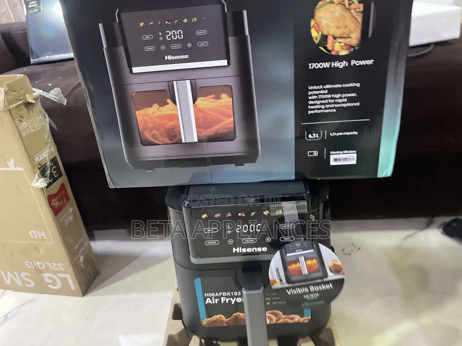 Hisense 6.3L Air Fryer for Meat and Vegetables
