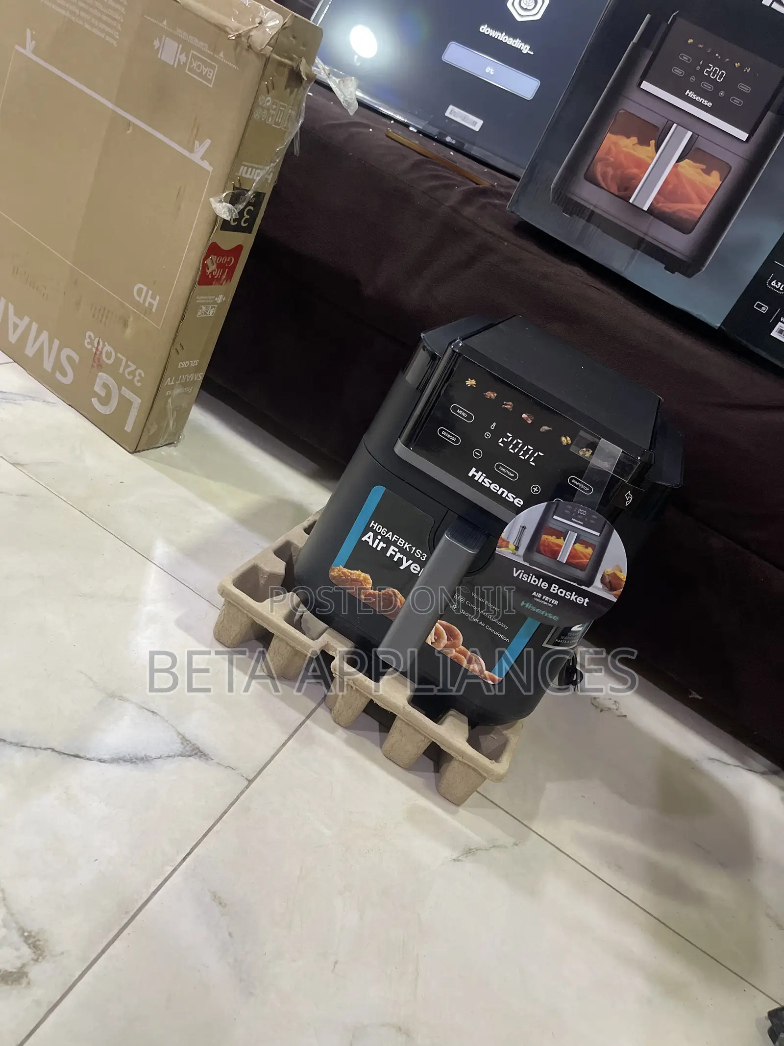 Hisense 6.3L Air Fryer for Meat and Vegetables