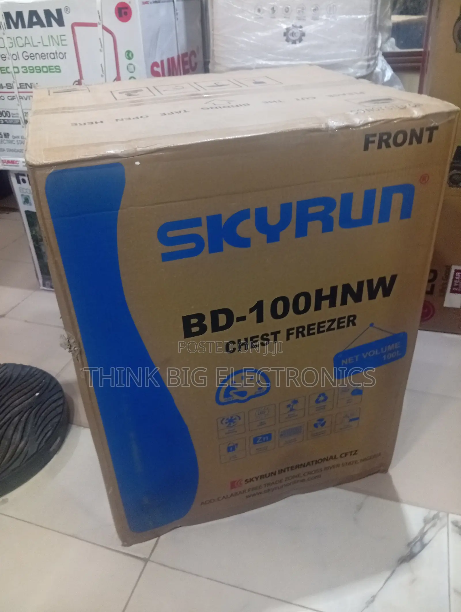Skyrun 100HNW Chest Freezer