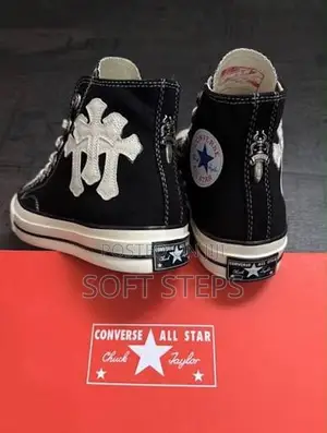 Chrome Hearts X Converse Chuck Taylor All Star '70 Plus High "Black"