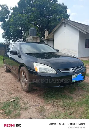 Honda Accord 2.0 Comfort Automatic 2006 Black