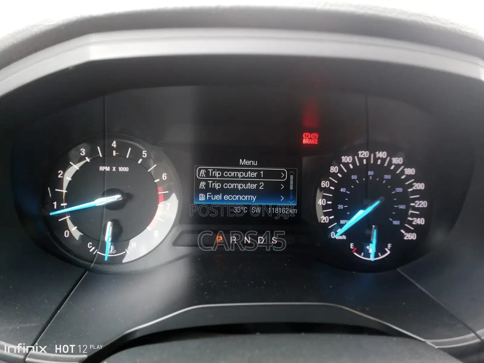 Ford Edge 2017 Silver