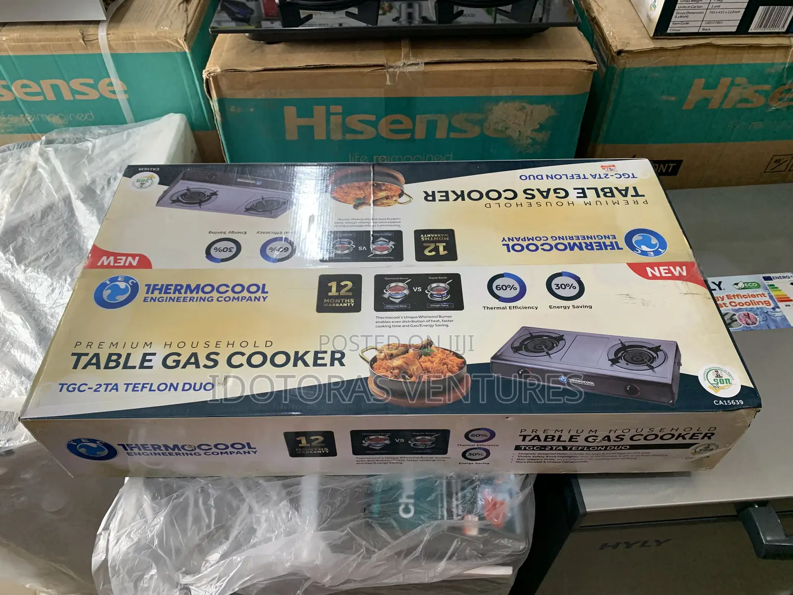 Thermocool Table Gas Cooker