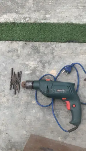 Top Flex Electric Hand Drill + Drill Bits Machine