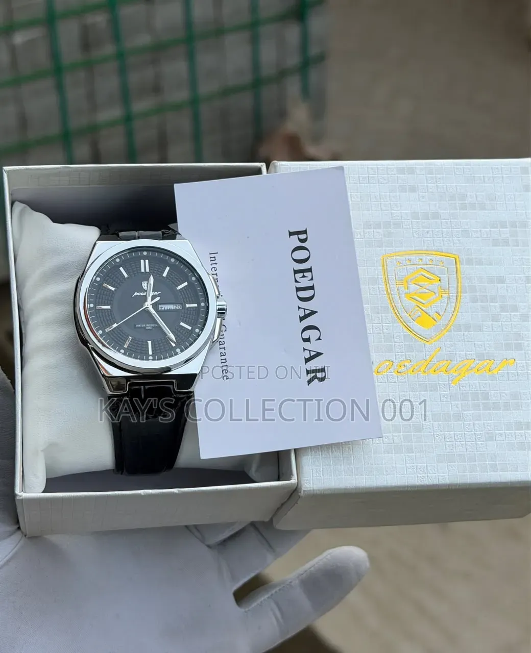 POEDAGAR Leather Strap