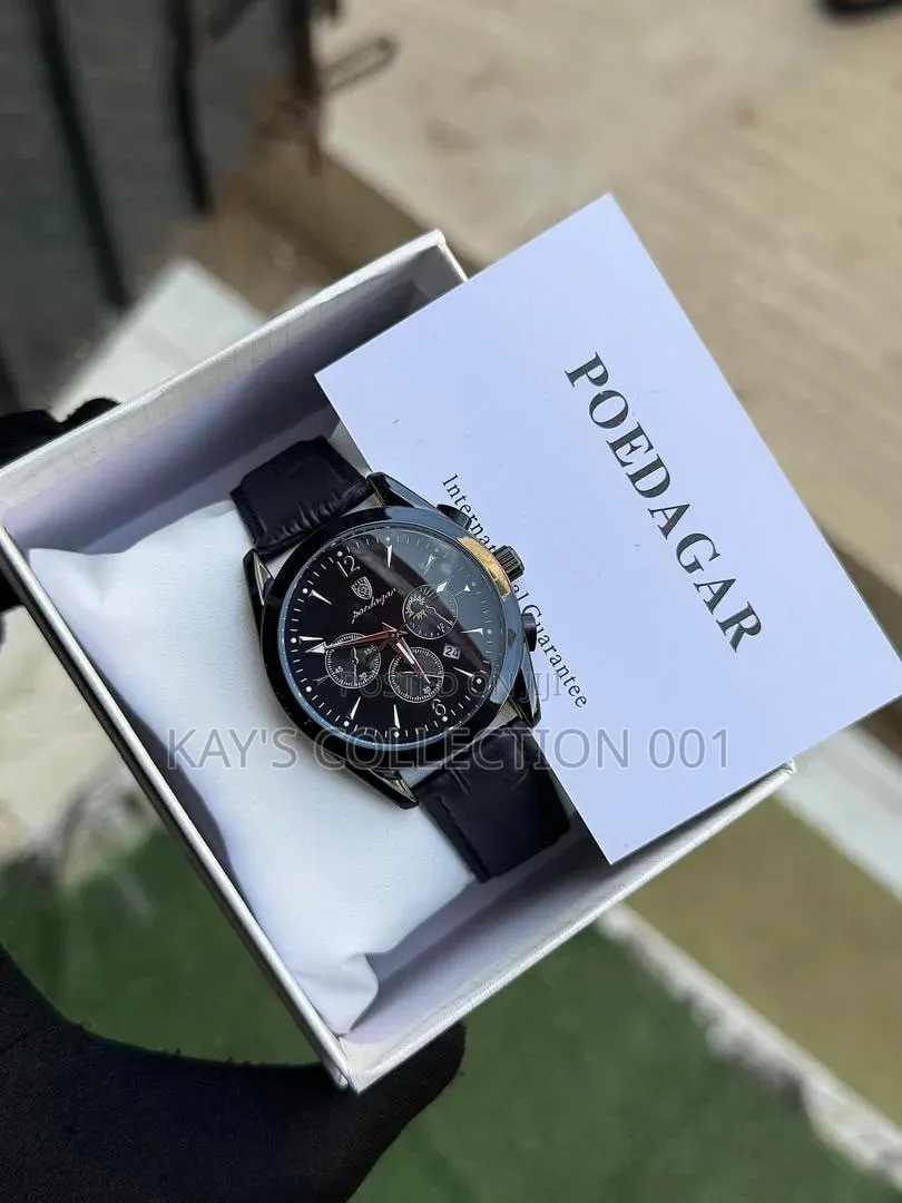 POEDAGAR Leather Strap