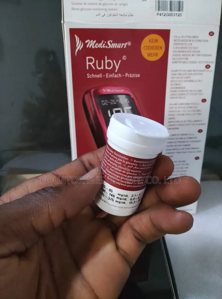Ruby Glucometre (Glucose Monitor)