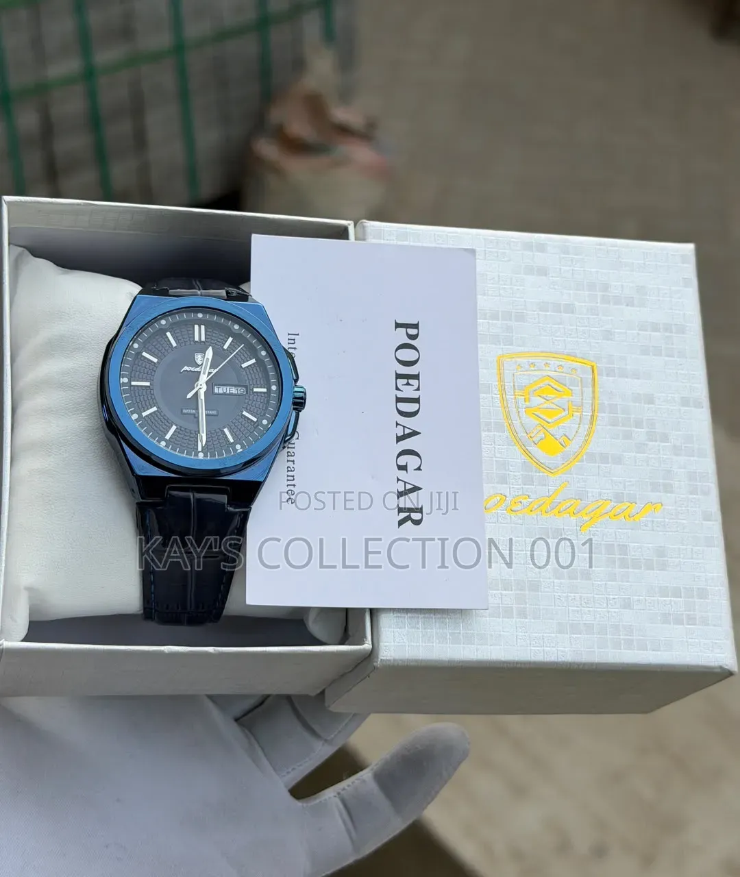 POEDAGAR Leather Strap
