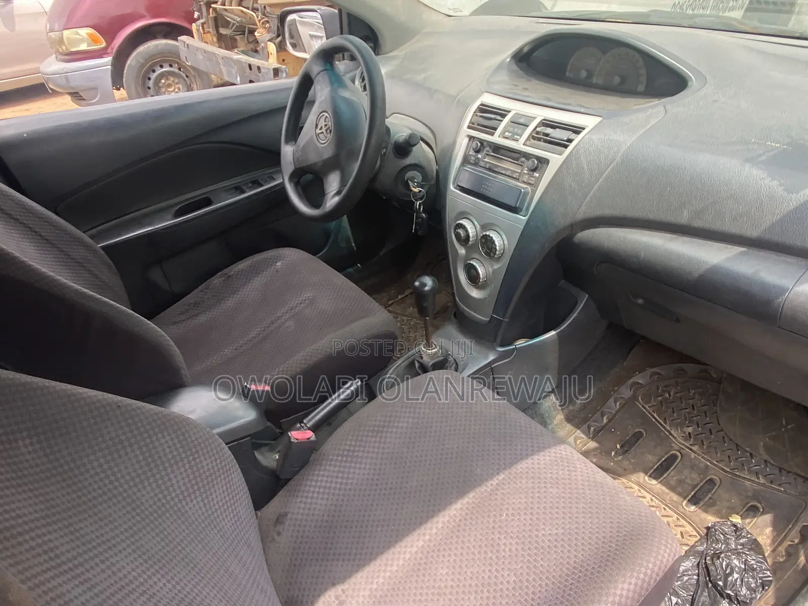 Toyota Yaris 2008 Black