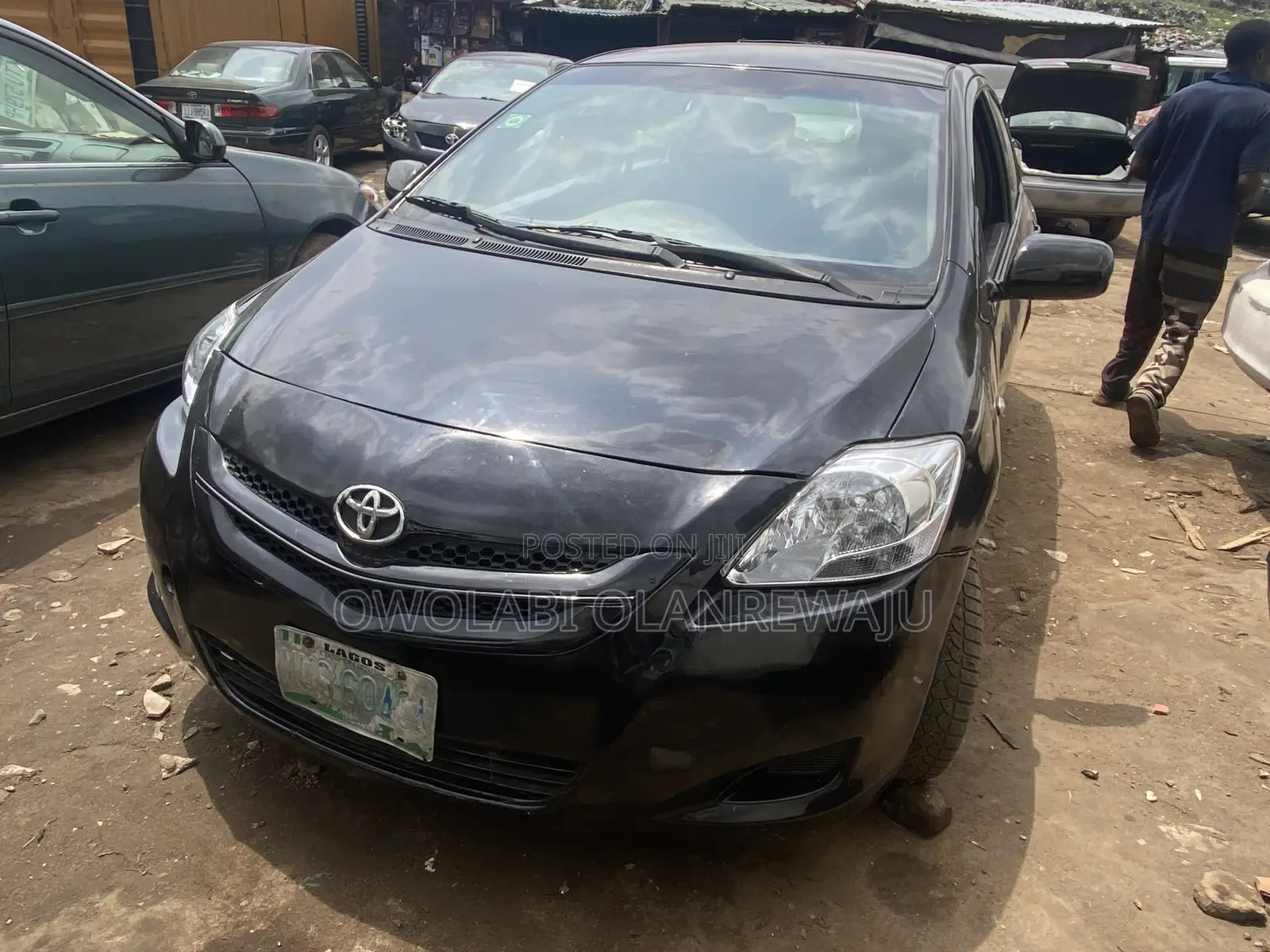 Toyota Yaris 2008 Black