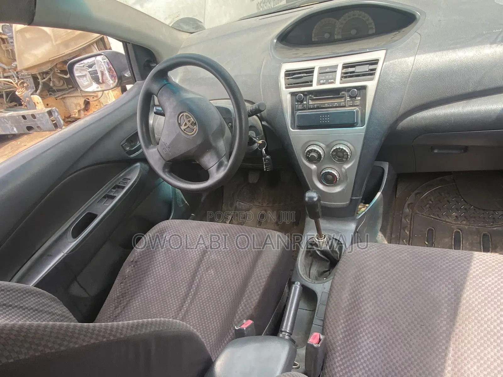 Toyota Yaris 2008 Black