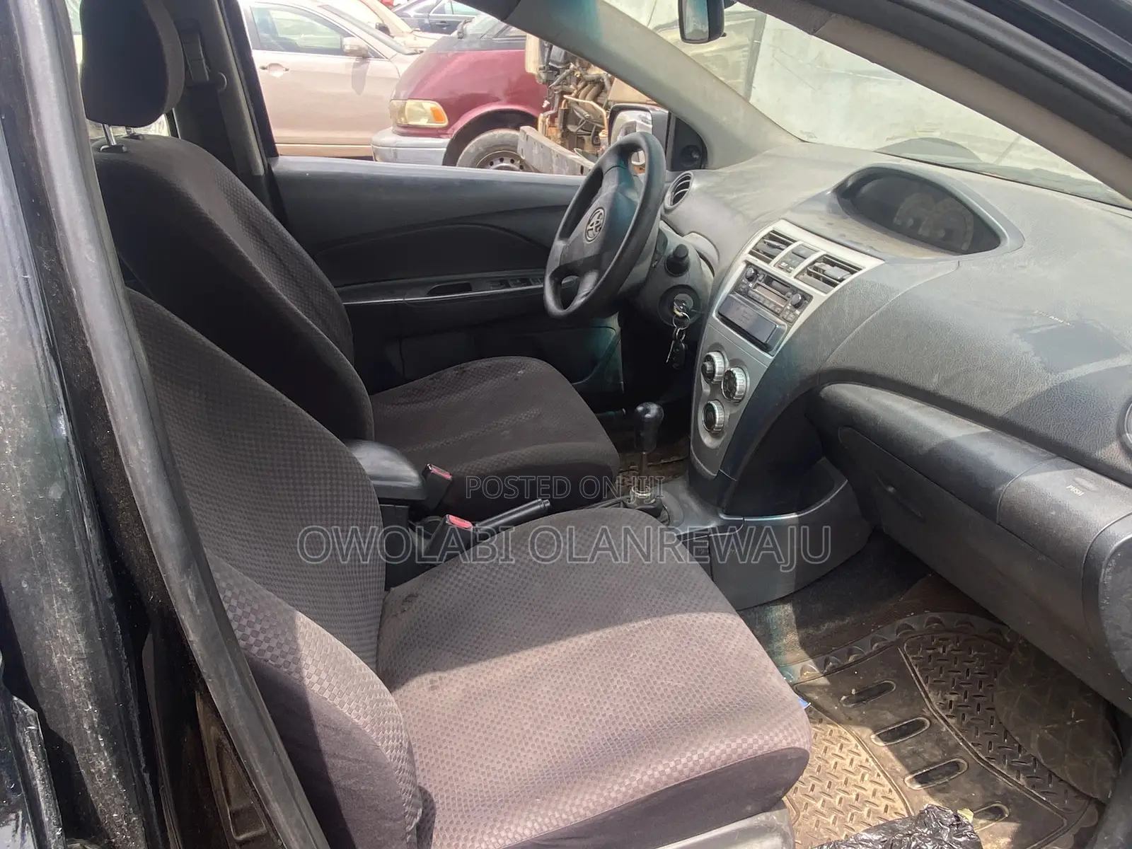 Toyota Yaris 2008 Black