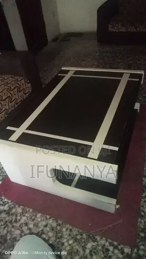 Heavy Solid 7-Seater Sofa Set + Center Table