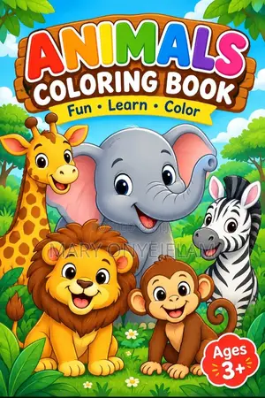 Animal Kingdom Colouring Book