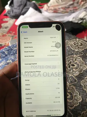 Apple iPhone XR 128 GB Orange