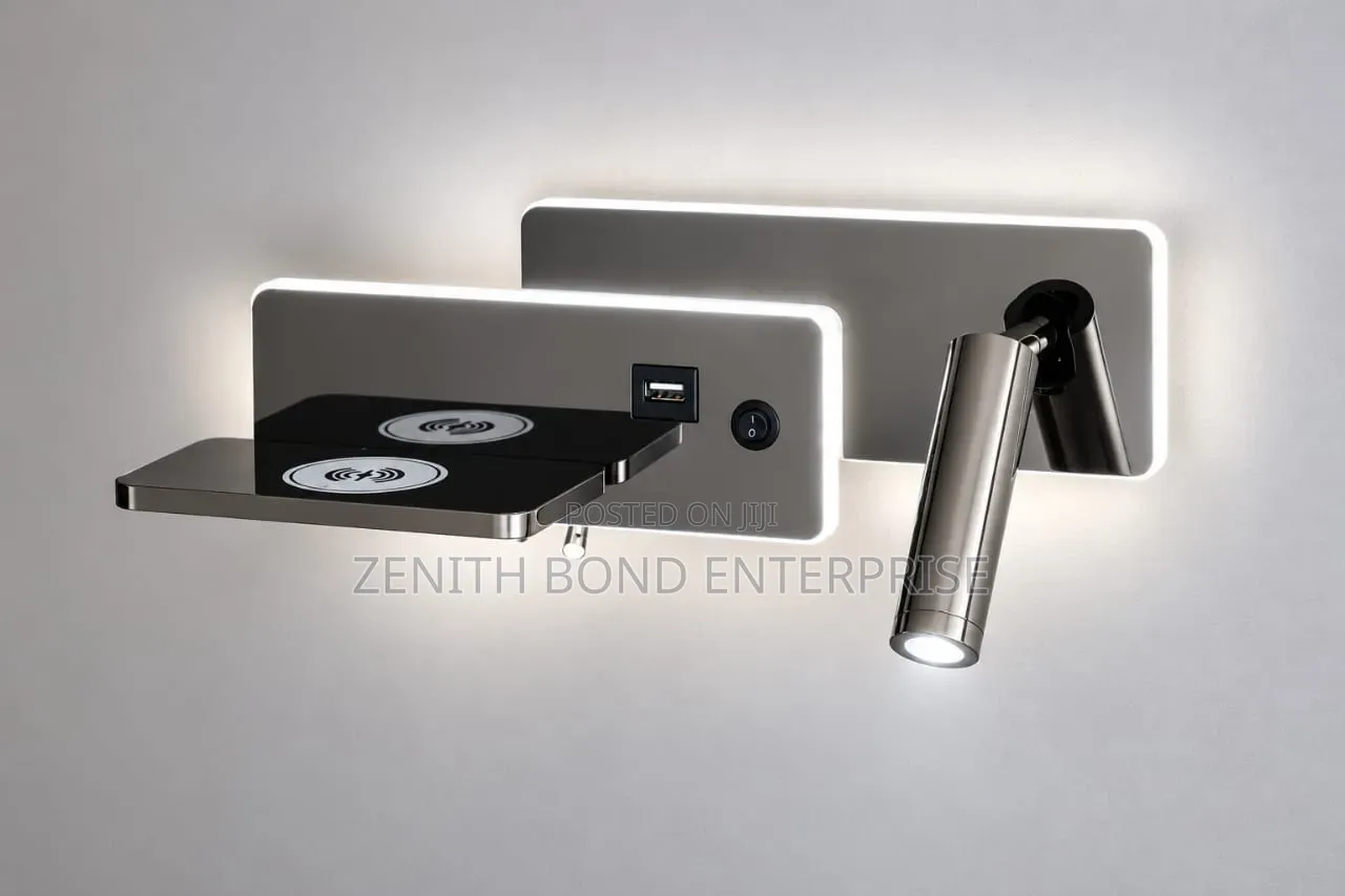 Wireless Charging Wall Lamp