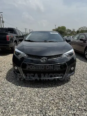 Toyota Corolla S 4dr Sedan (1.8L 4cyl CVT) 2015 Black