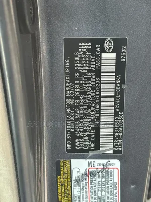 Toyota Camry 2.4 CE Automatic 2008 Gray
