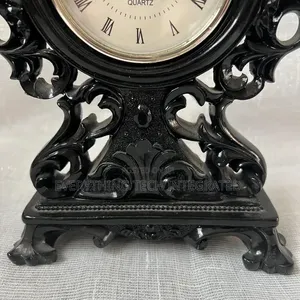 Vintage Victorian Style Halloween Gothic Decor Black Mantel