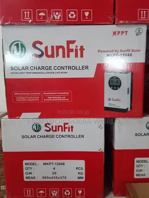 SUNFIT Solar Charge Controller MPPT 120ah 12v to 48v