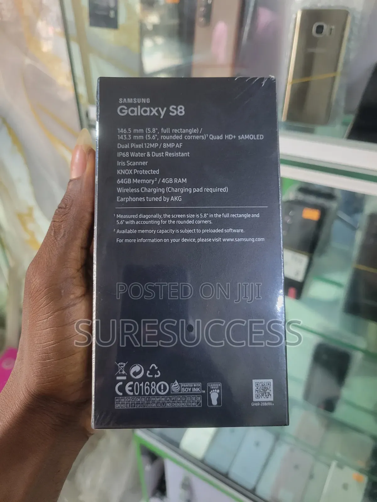 New Samsung Galaxy S8 64 GB Black