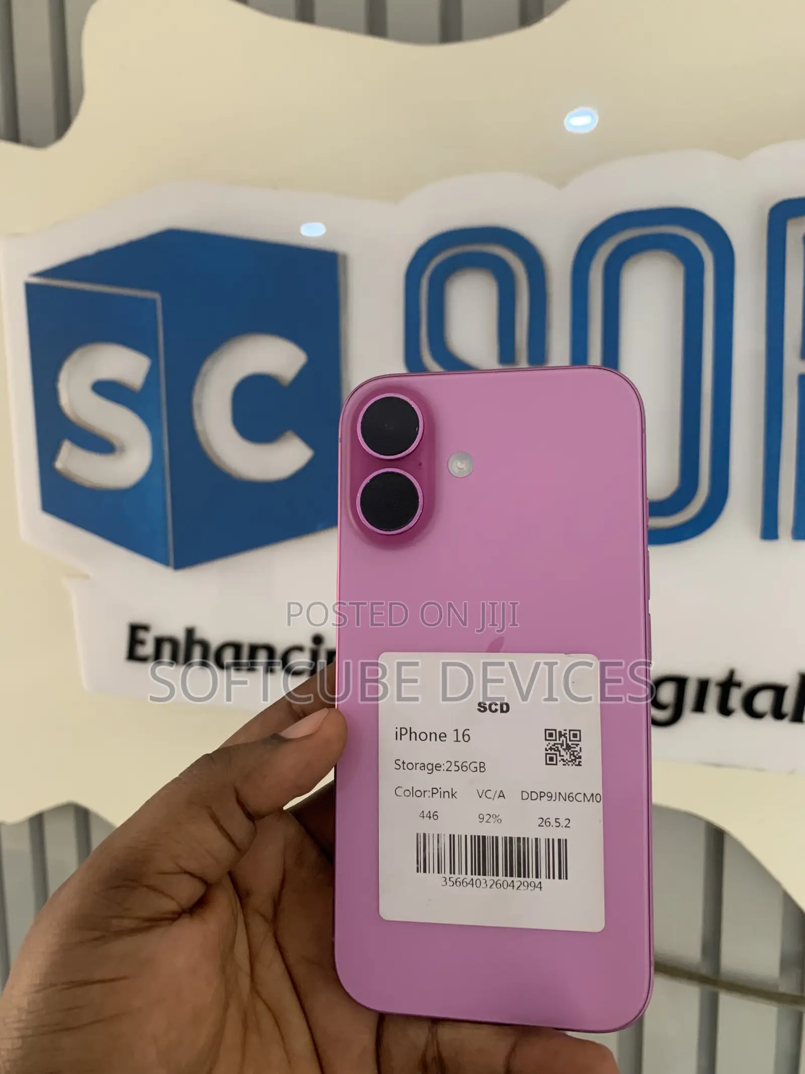 Apple iPhone 16 256 GB Pink