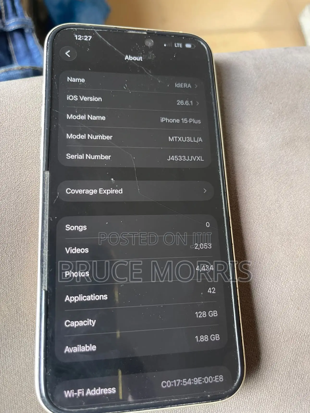 Apple iPhone 15 Plus 128 GB White