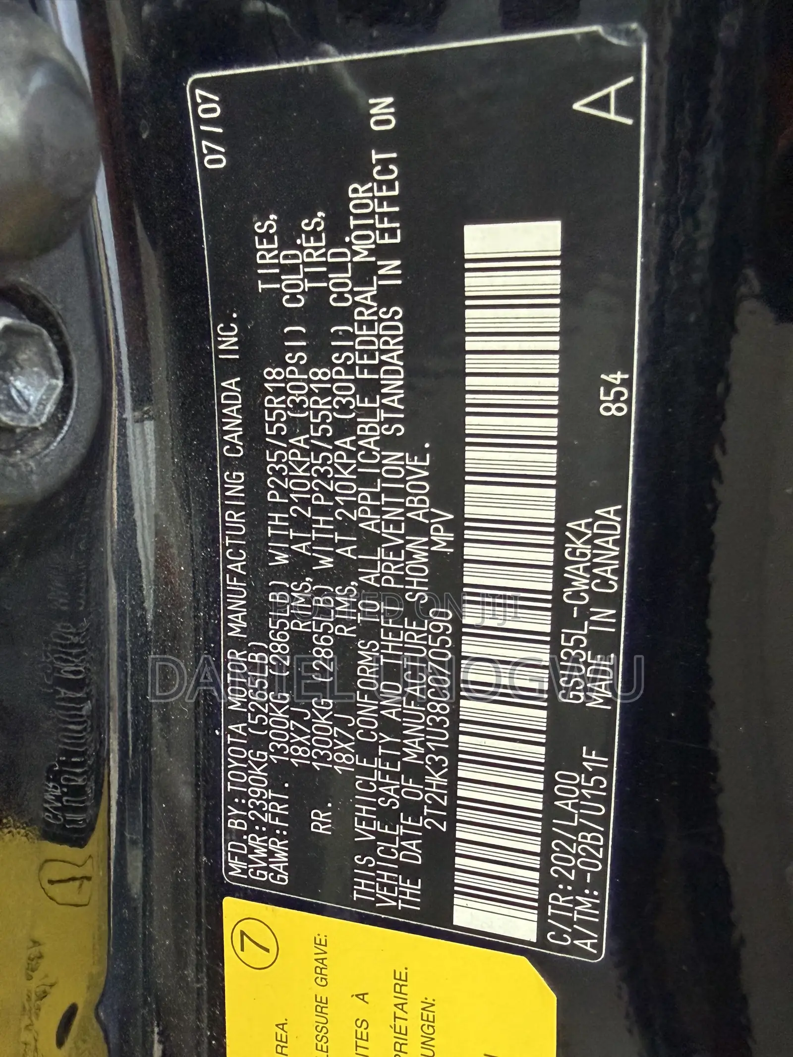 Lexus RX 2009 Black