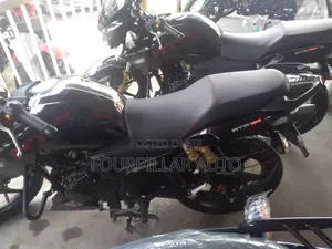 New TVS Apache 180 RTR 2026 Black