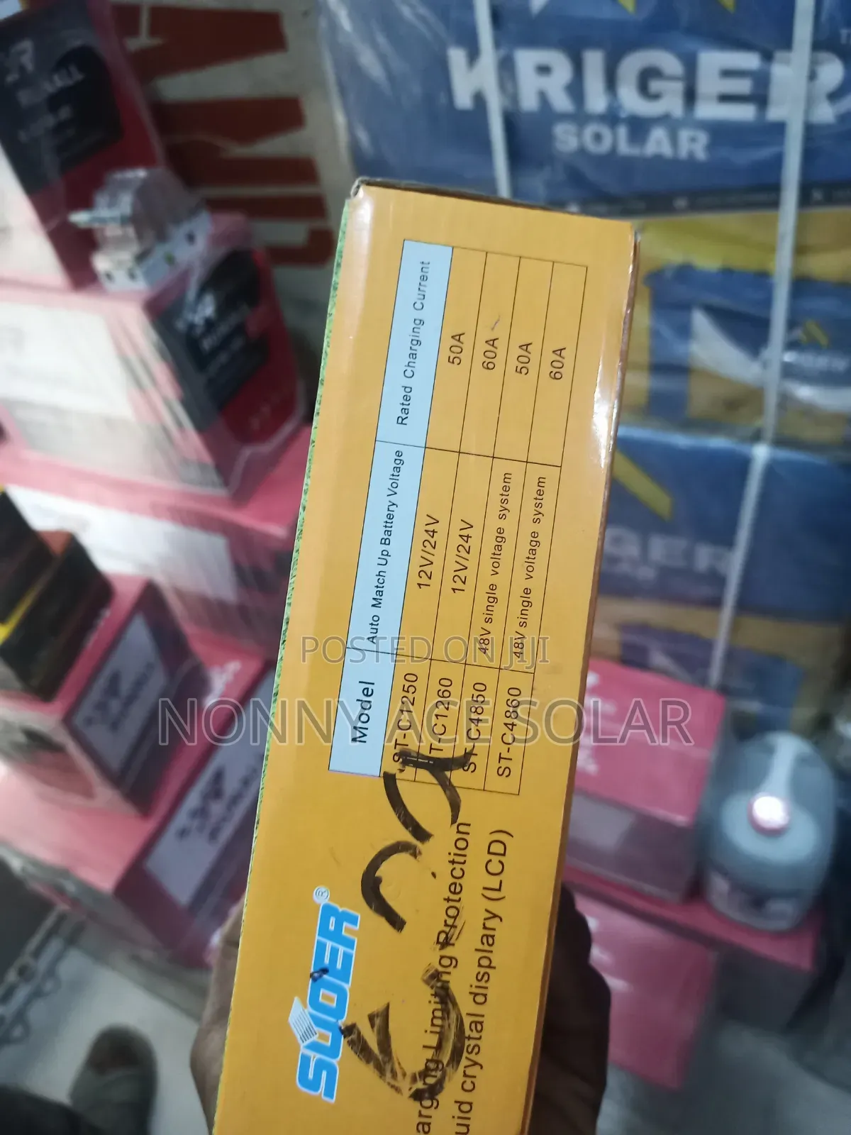 Suder 60ah 24v Battery Charge Controller