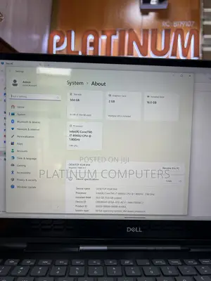 Laptop Dell Inspiron 15 16GB Intel Core i7 SSD 512GB
