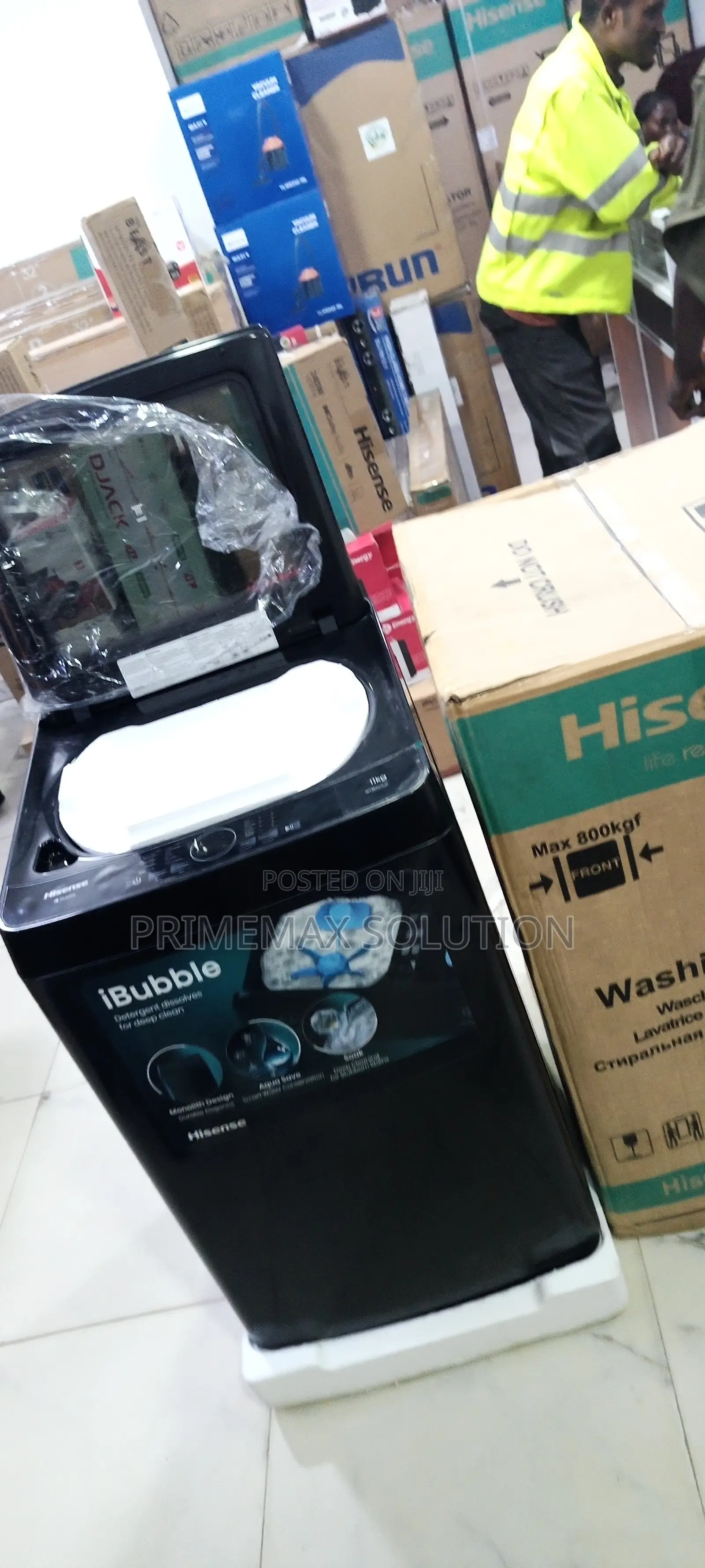 Hisense 11KG Automatic Top Loader for Household Laundry