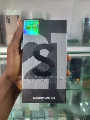 New Samsung Galaxy S21+ 5G 128 GB Black