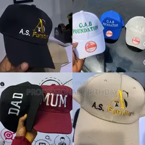 Monogram on Face Cap, Lagos