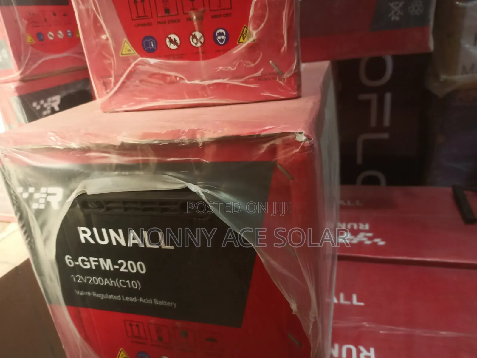 RunAll 200ah 12v Dry Cell Battery