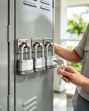 Master Lock Excell Laminated Steel 45mm Wide Padlock - 24mm Shackle X3