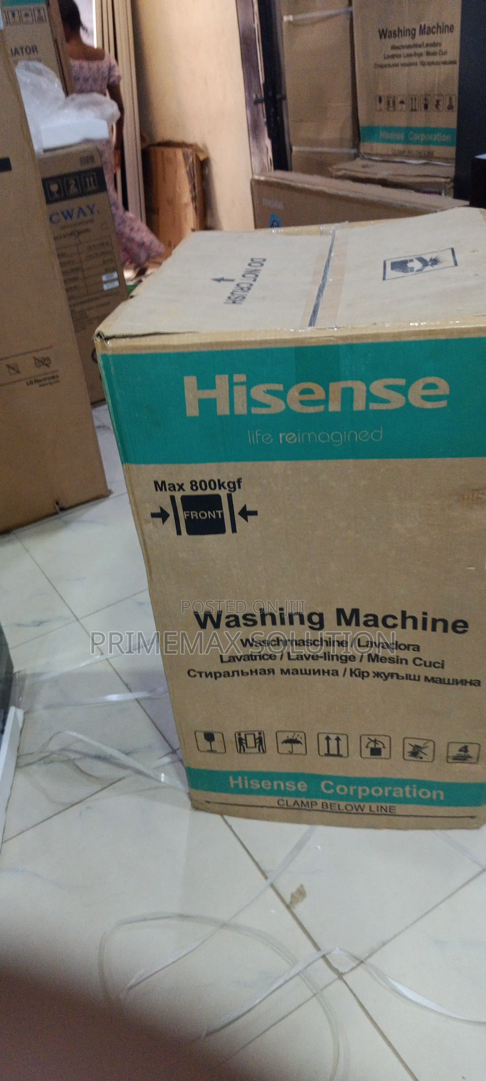 Hisense Top Load Automatic Washing Machine for Homeowners