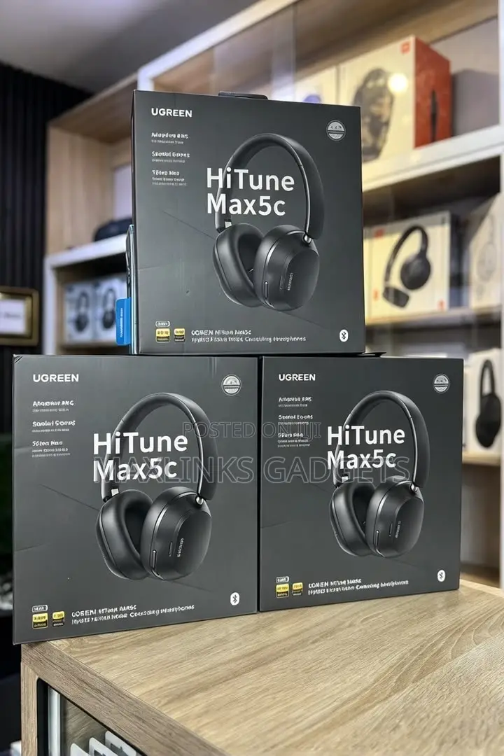 Ugreen Anc Hitune Max5c Headphones Wireless, 75h Playtime