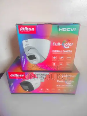 Dahua Full Color Bullet or Eyeball CCTV Camera