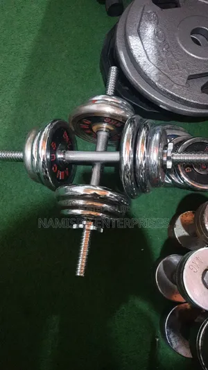 Setting 10kg Dumbbells
