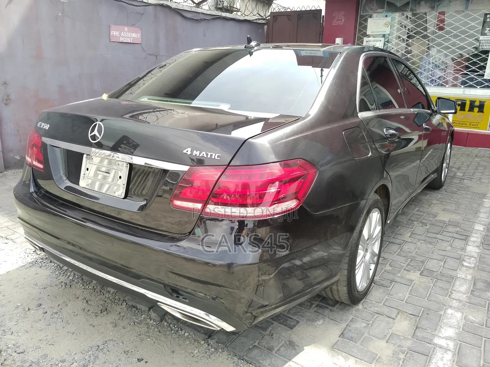 Mercedes-Benz E350 2014 Black