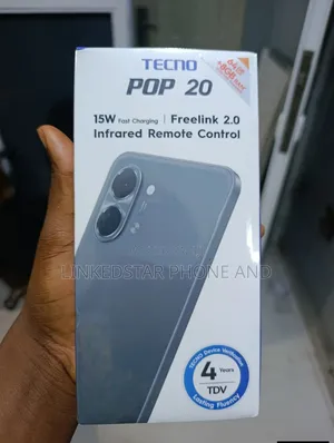 New Tecno Pop 20 64 GB Black