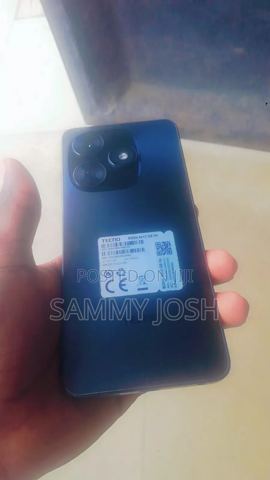 Tecno Pop 10C 64 GB Blue