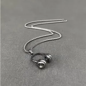 Hip Hop Style Headphones Necklaces,versatile High Accessories Unisex