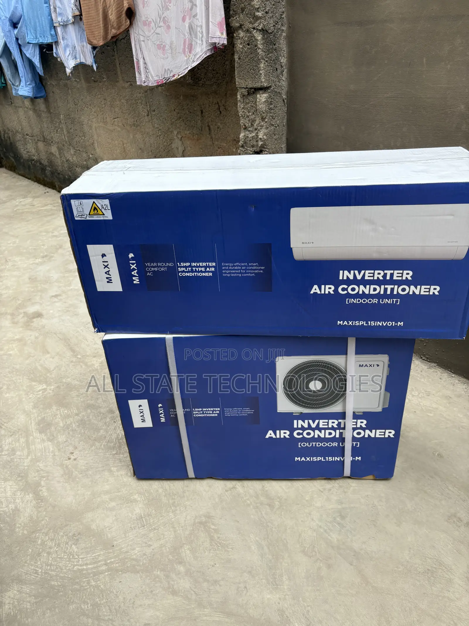 MAXI SPL15INV01-M Split AC for Shops and Offices