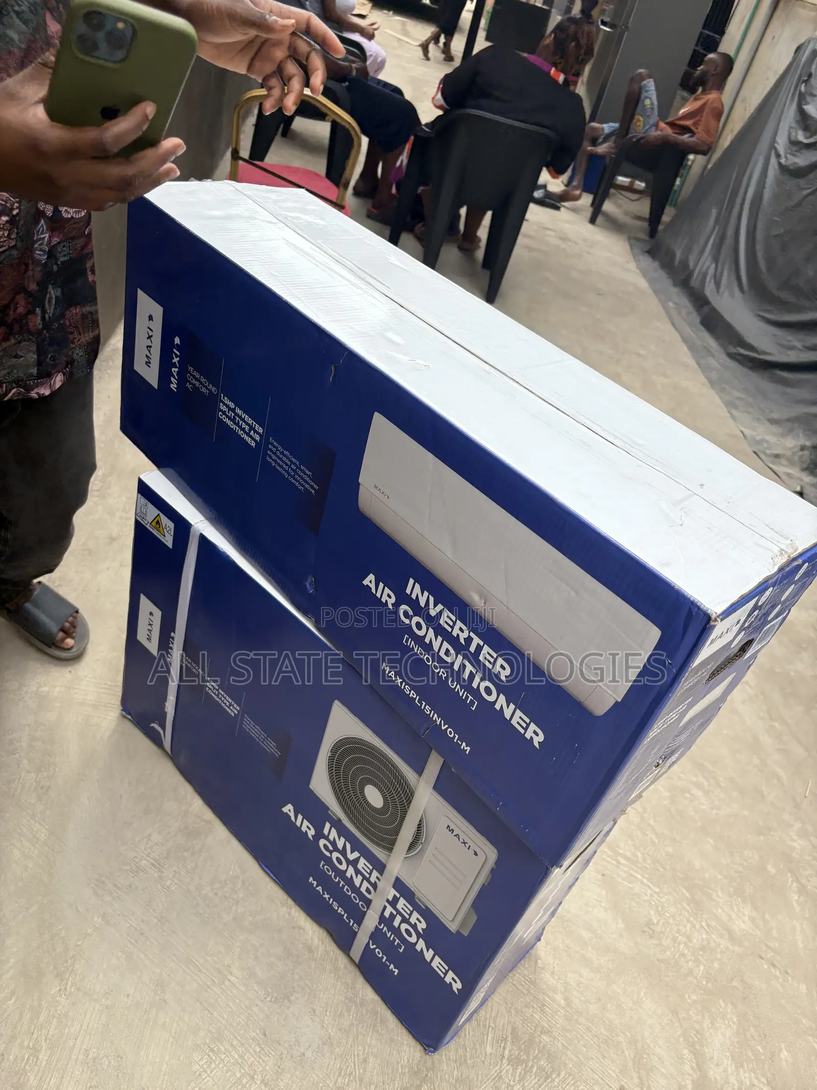 MAXI SPL15INV01-M Split AC for Shops and Offices