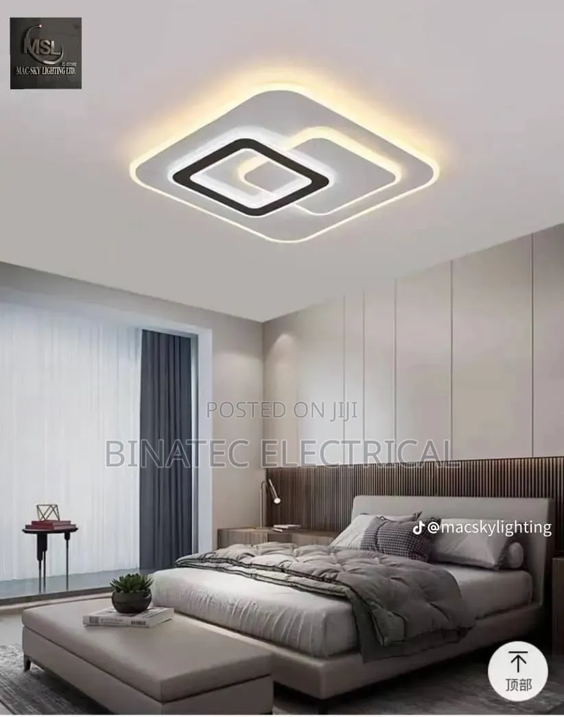 Luxury Artistic LED Ceiling Light for Modern Bedrooms