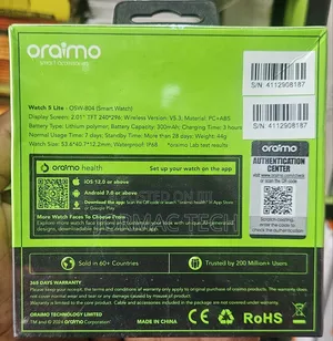 Oraimo Watch 5 Lite