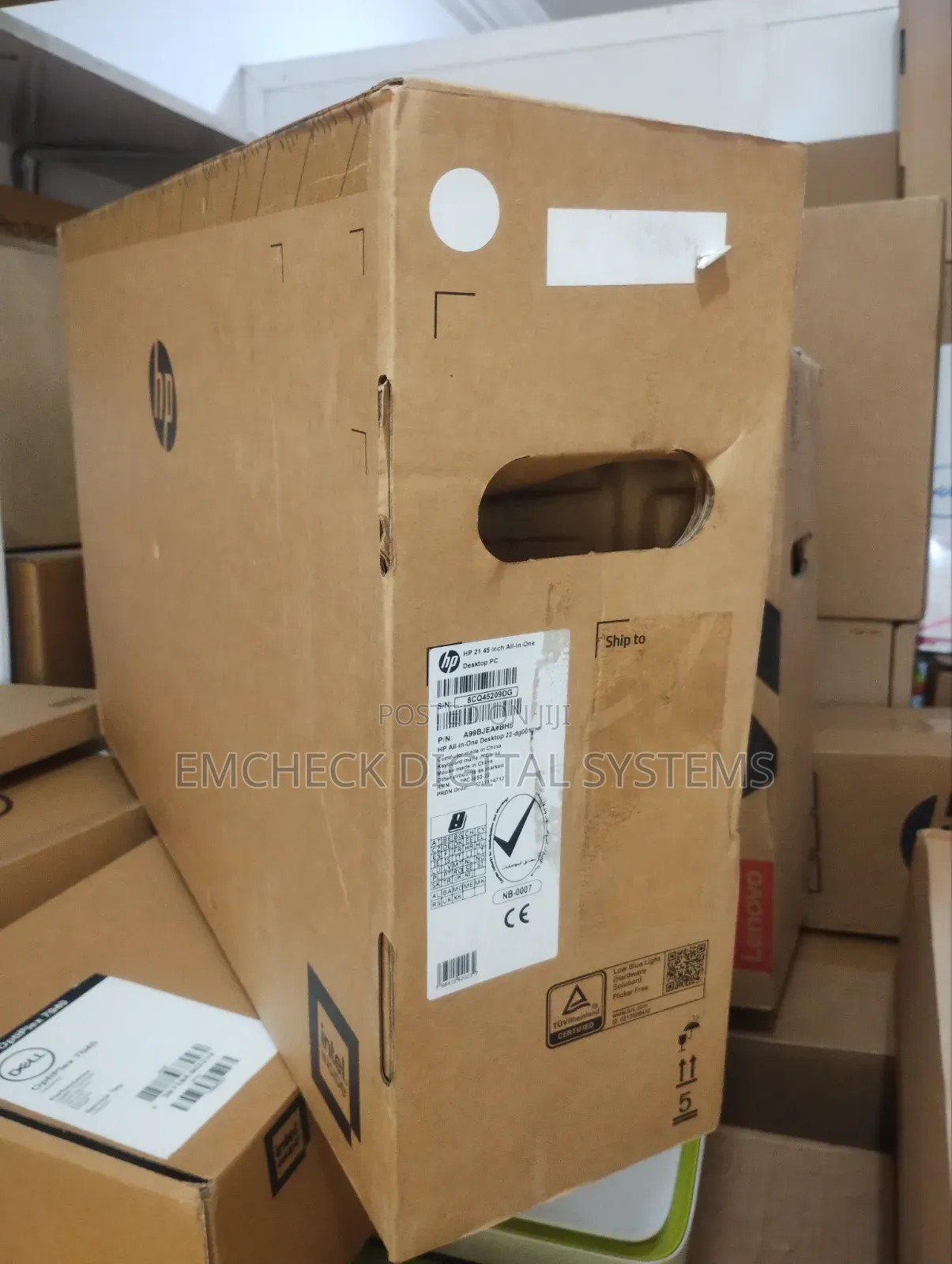 New Desktop Computer HP AiO 22 8GB Intel Core i3 SSD 512GB